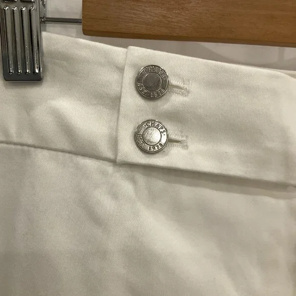 CHAPS Ladies Size 16 White Slim Fit Capri Pants – NEW - Picture 2 of 10